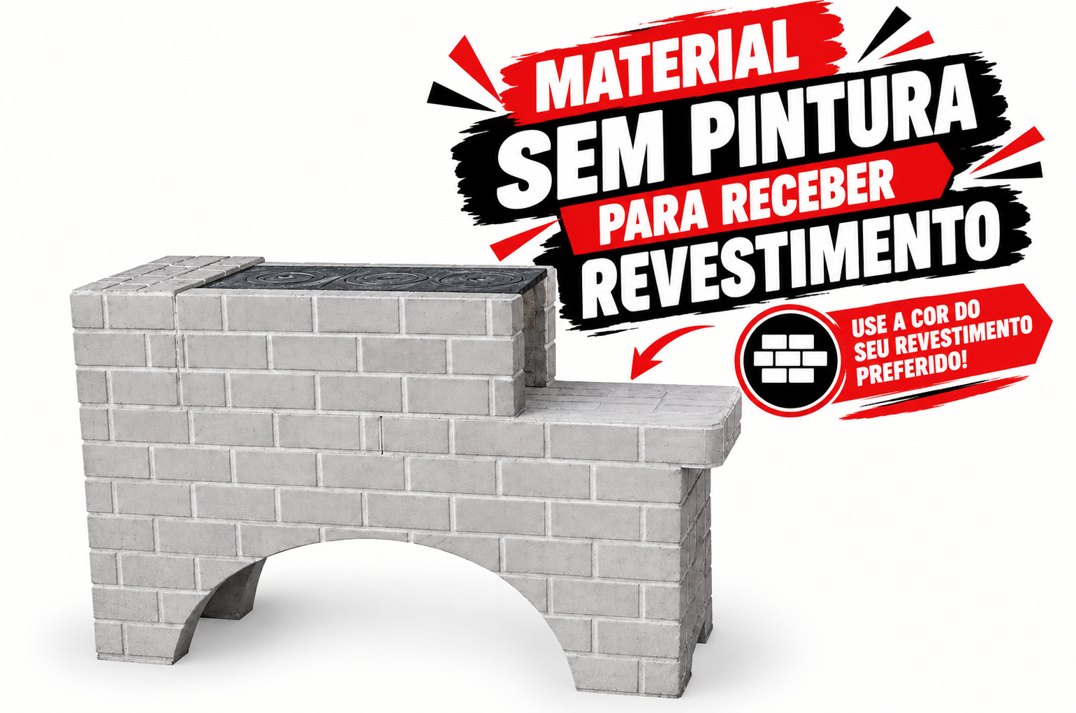 Fogão Liso